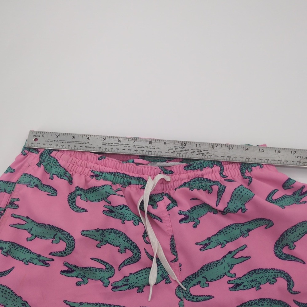 Chubbies Swim Trunks Mens Large Pink The Glades 5.5" Inseam Mesh Lined Quick Dry - Picture 7 of 8